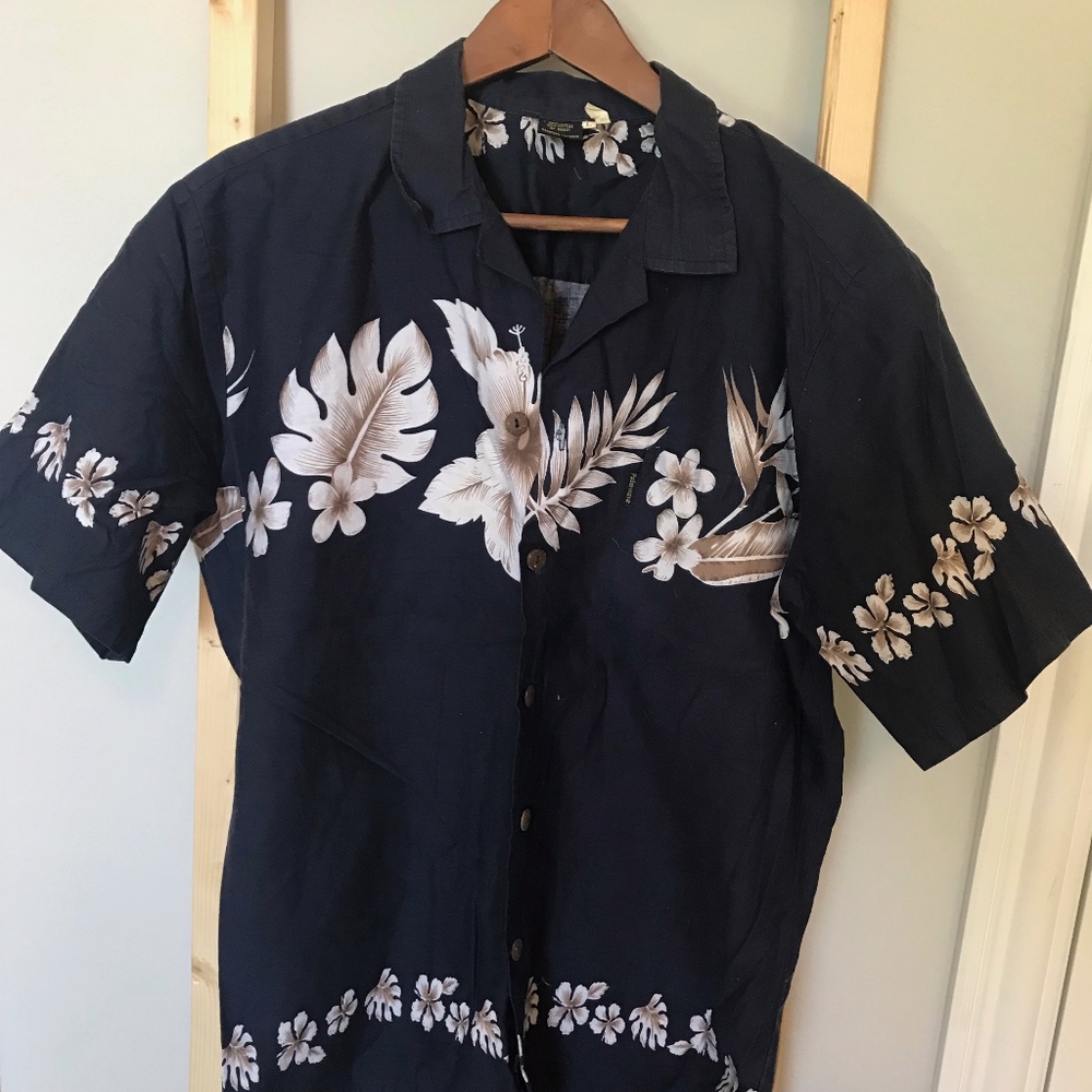 Palmwave Hawaiian Shirt, L